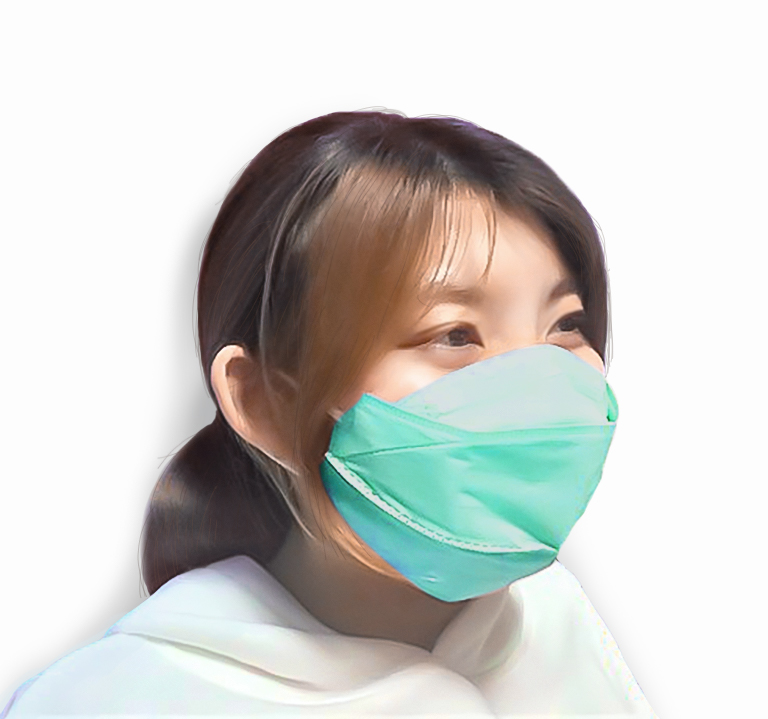医療従事者用ジャストフィット3Dマスク